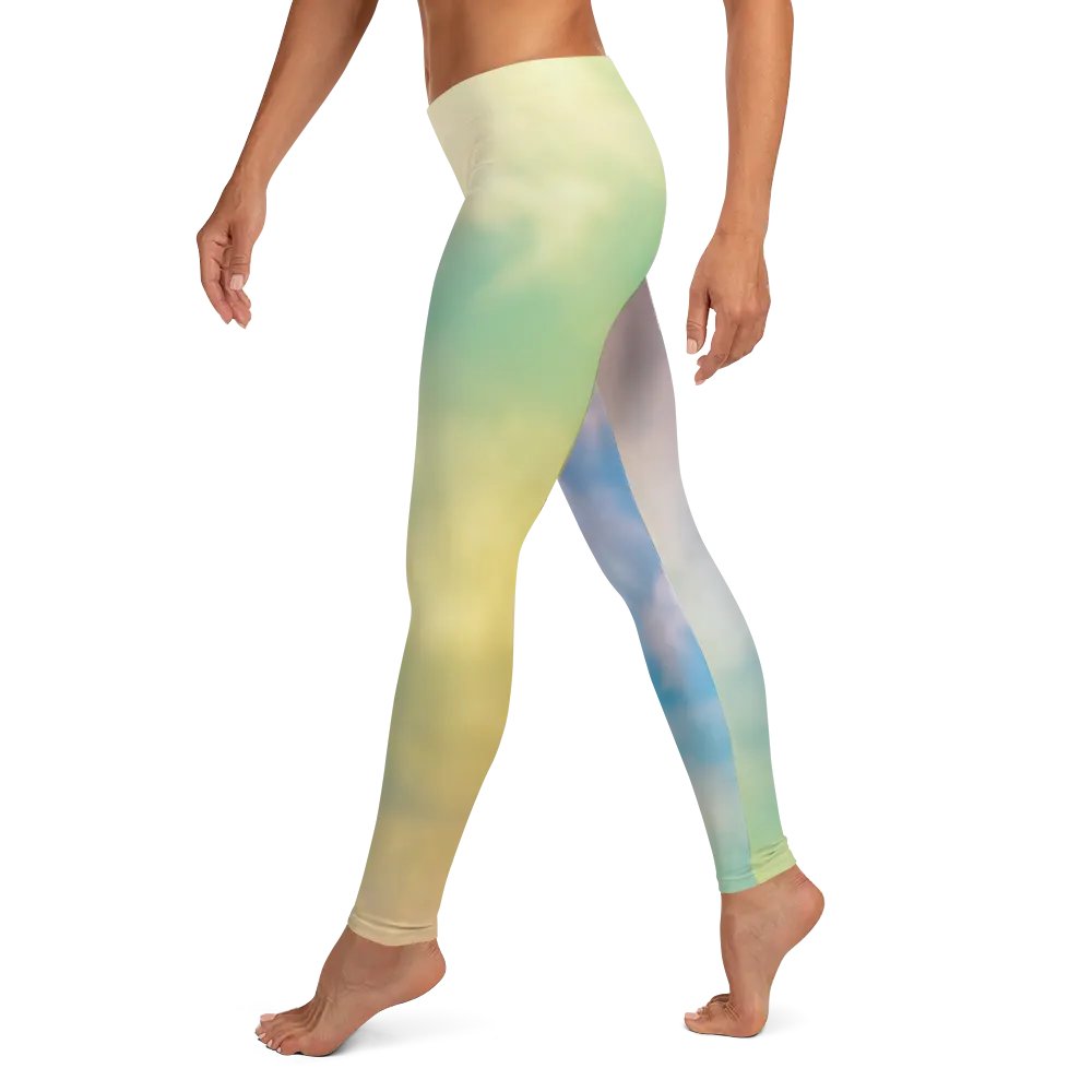 Blur cloud rainbow Design Legging - V10 product image (4)