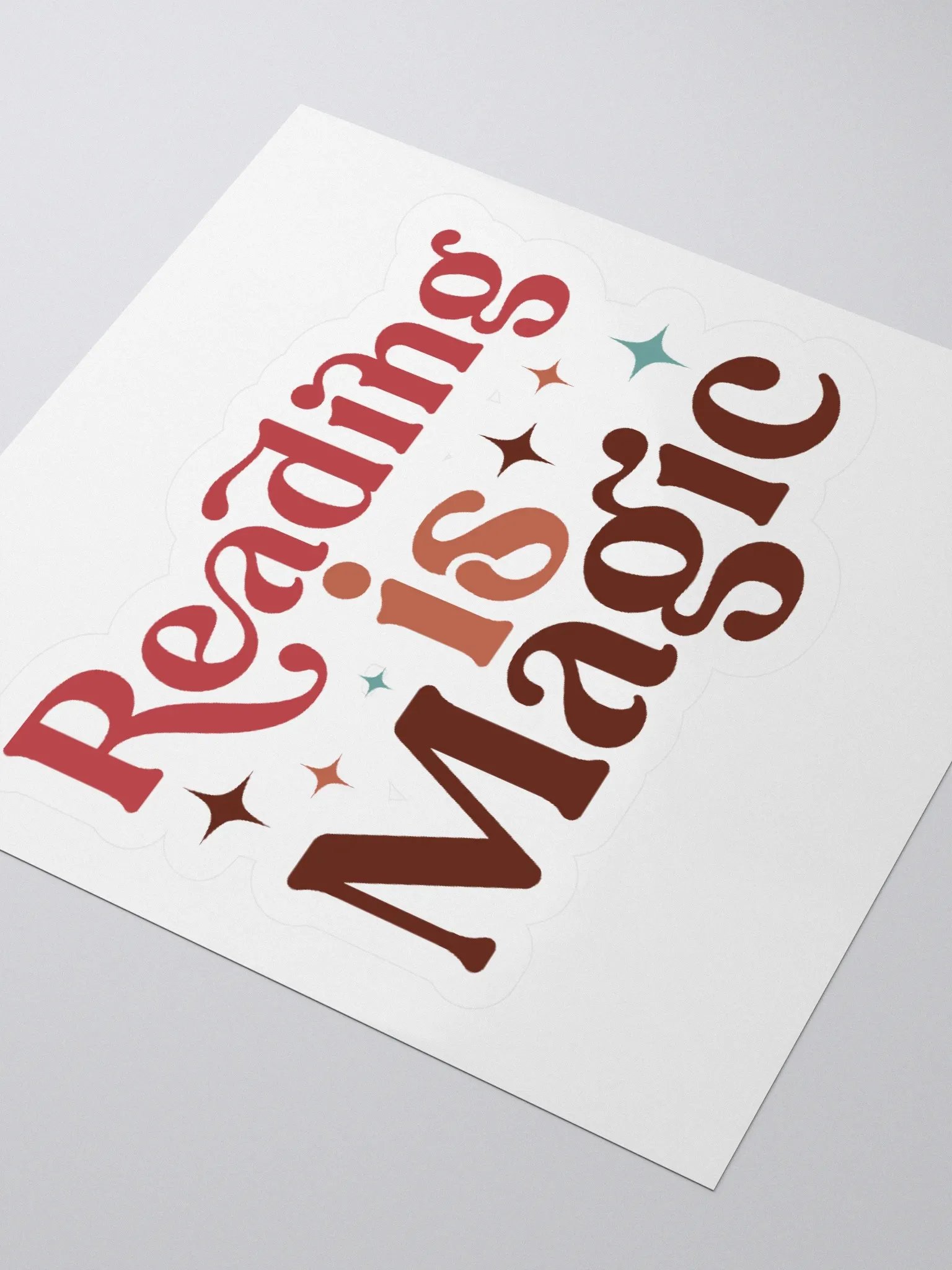 "Reading is Magic" Sticker product image (3)