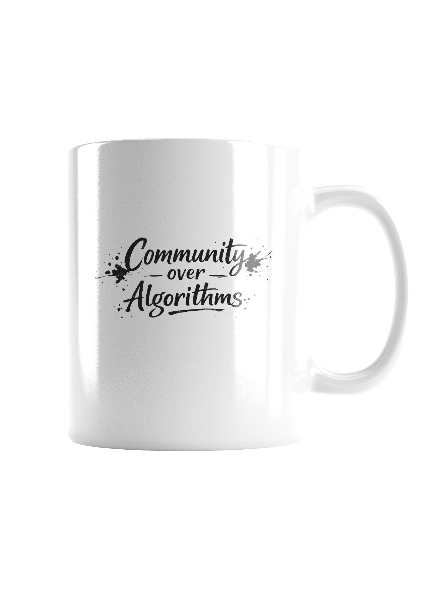 Community Over Algorithms Mug product image (8)