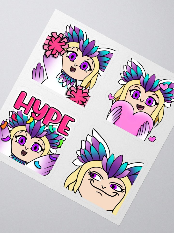 1/4 Emote Stickers product image (2)