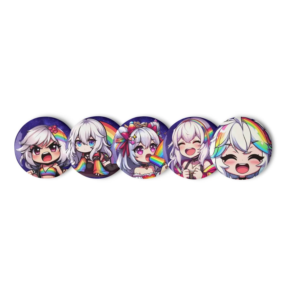 Pris Chibi Pins product image (1)