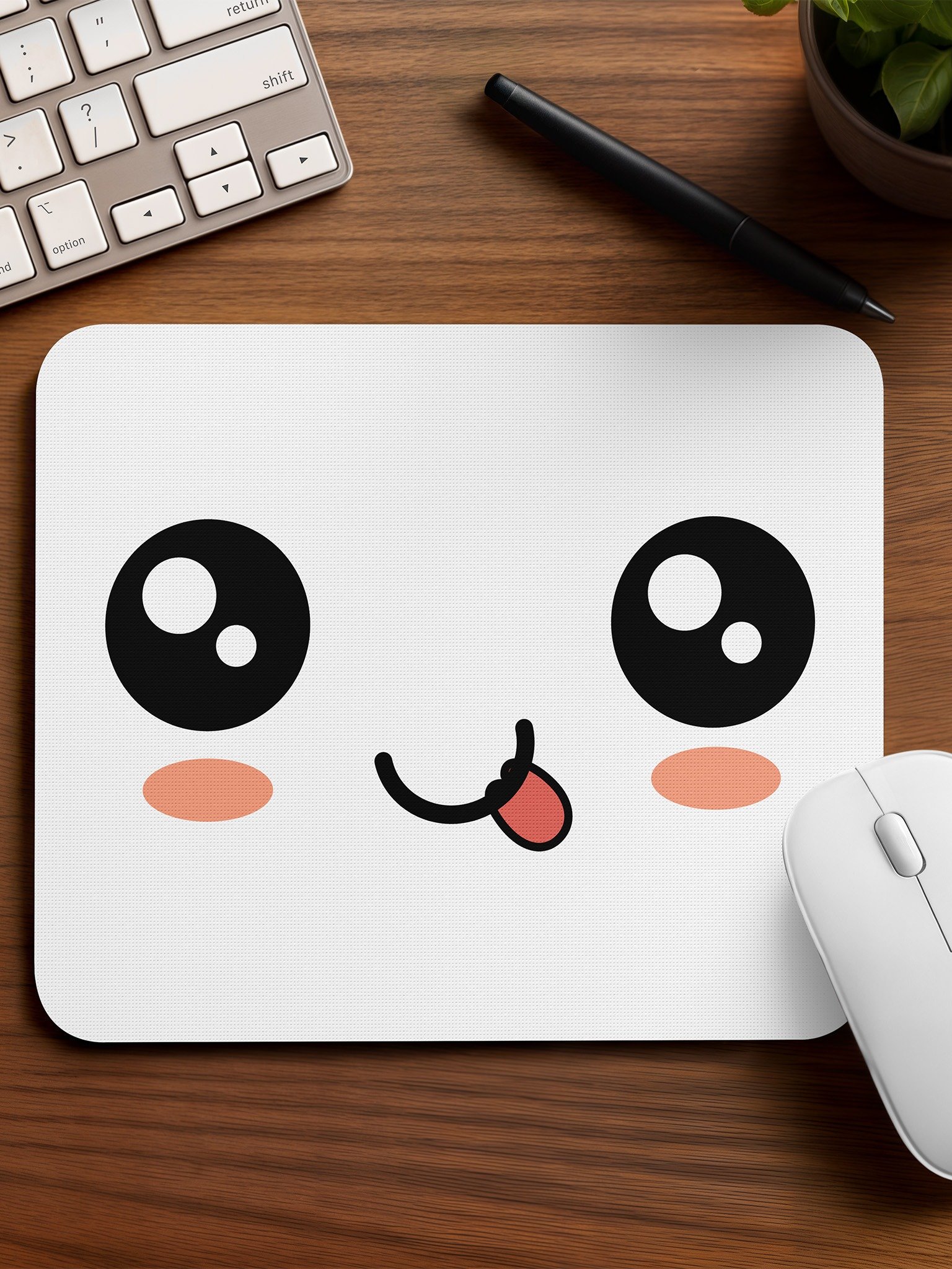 Cheeky Cartoon Mouse Pad product image (3)