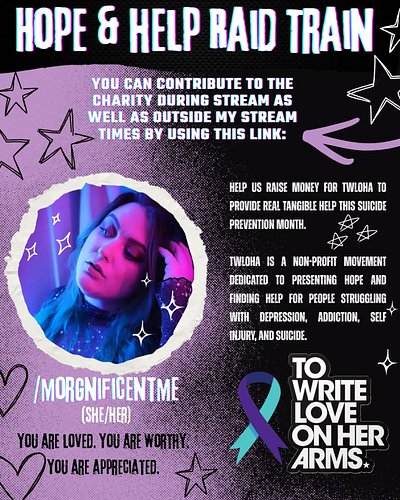 Hey! In support of Suicide Prevention Month, I am working with some friends to fundraise money for TWLOHA to provide life sav...