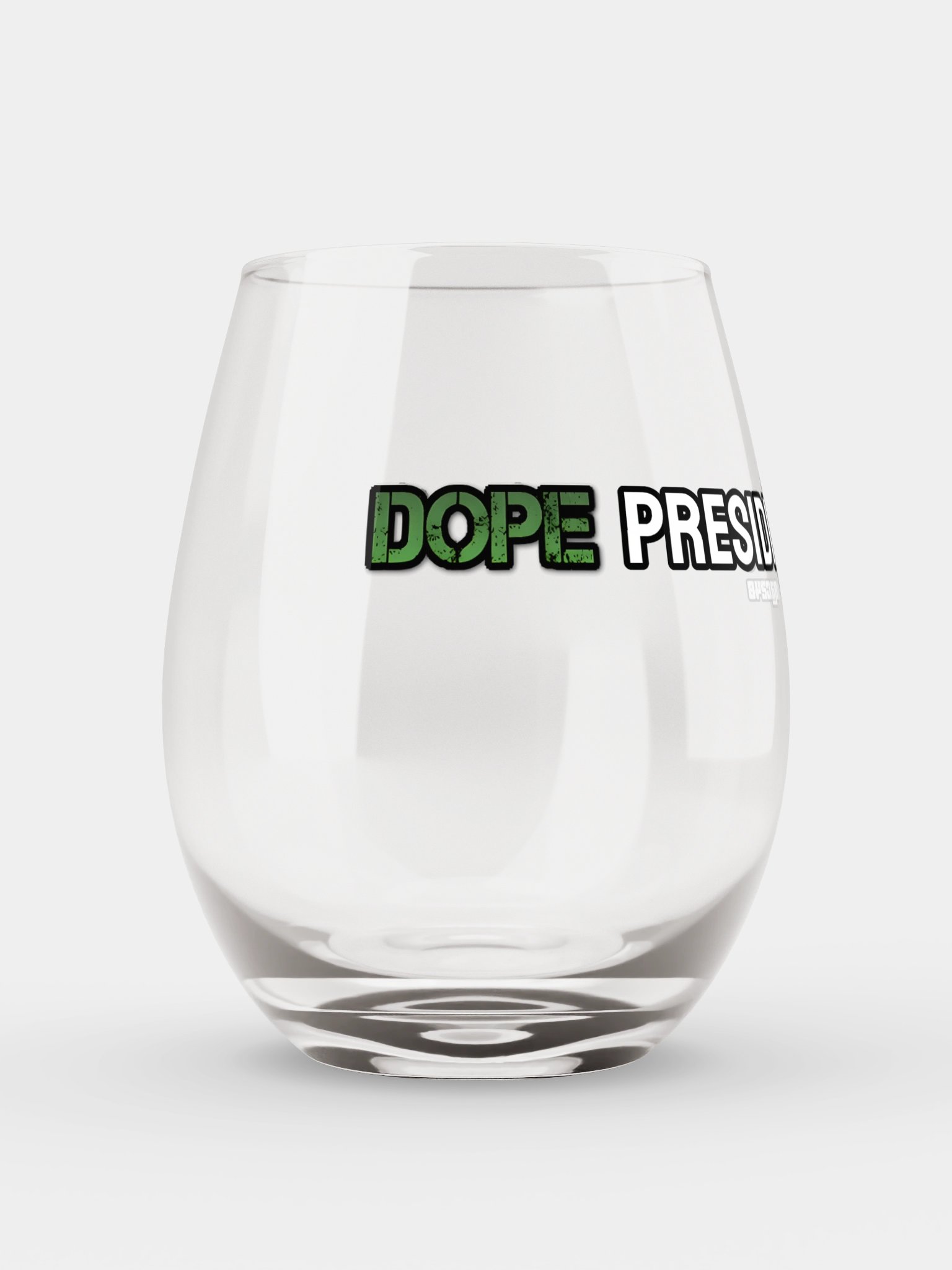 Dope Presidents Wine Glass product image (6)