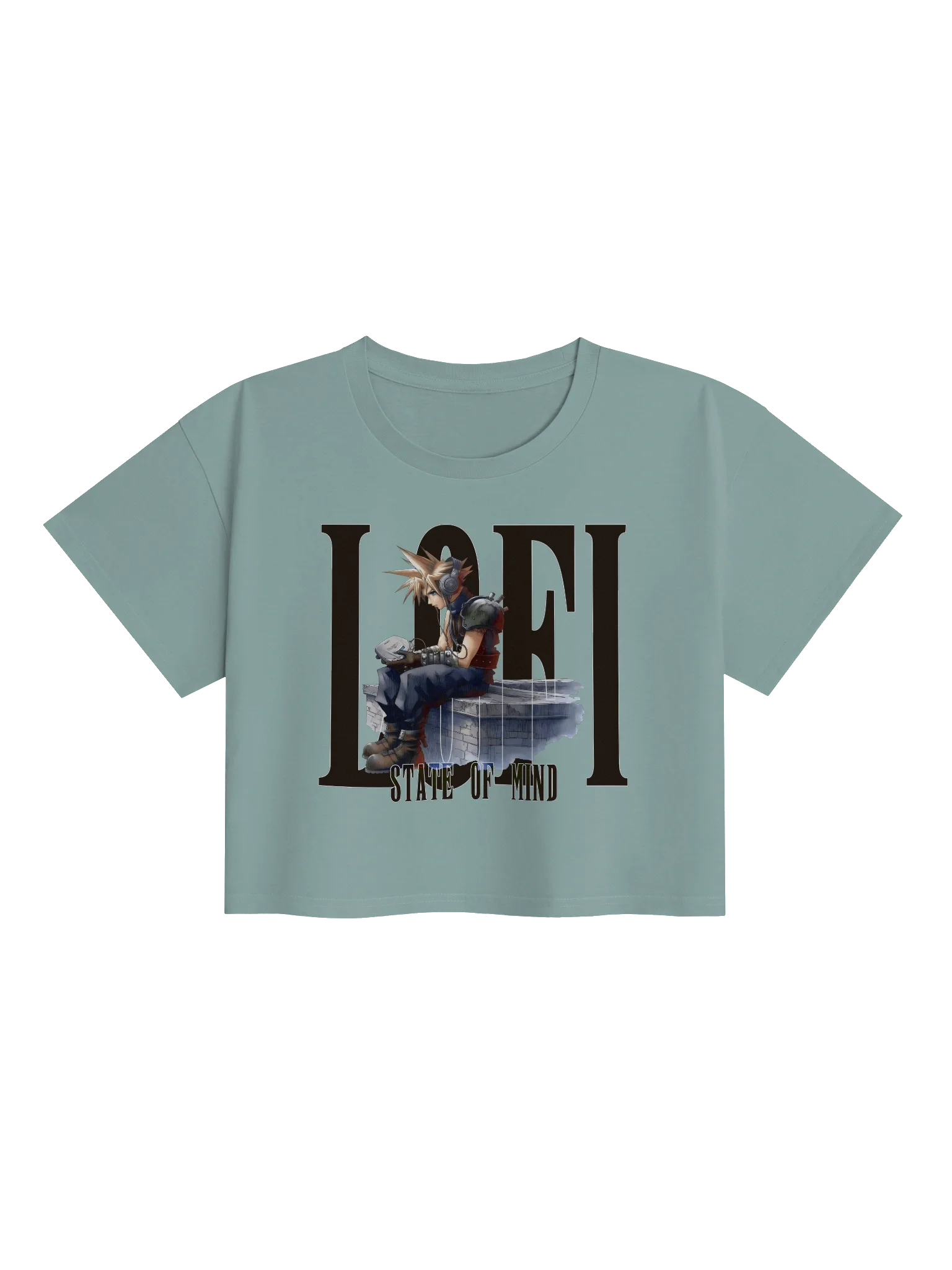 Cloud Strife "LoFi State of Mind" Crop Top