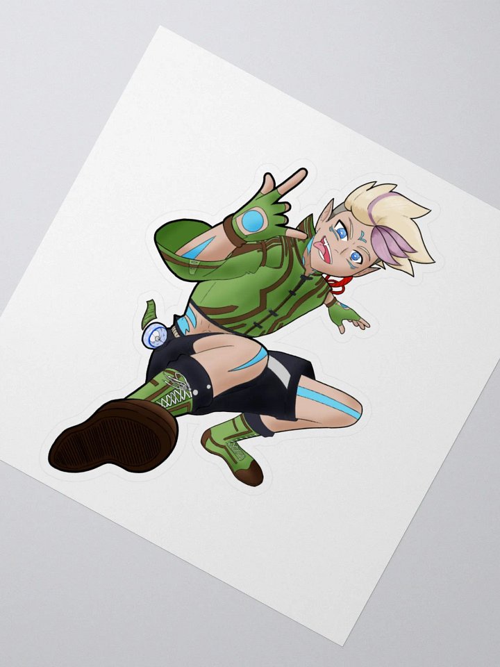 'A God With Some Attitude!' Sticker product image (5)