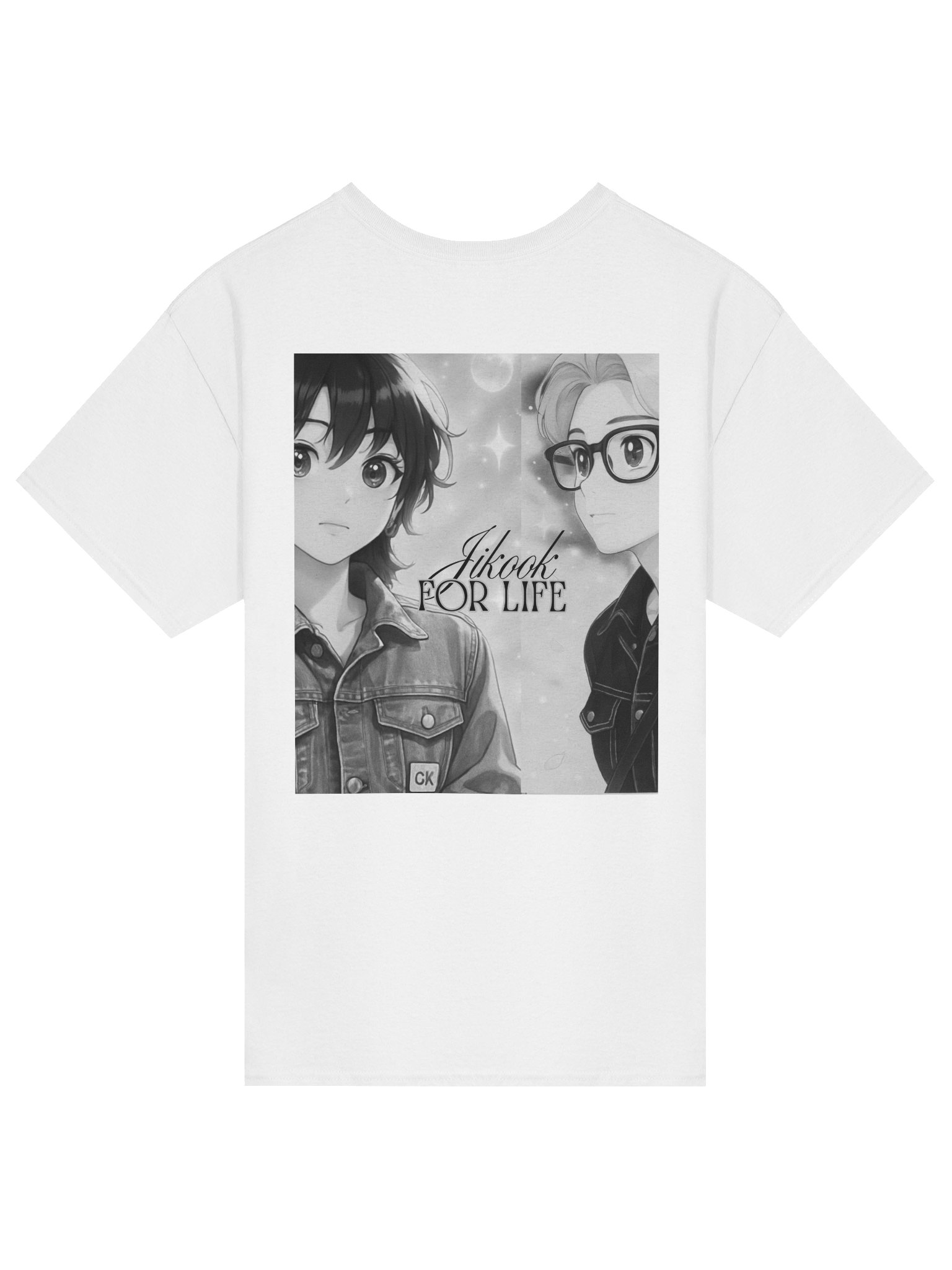 Jikook For Life Anime T-Shirt product image (2)
