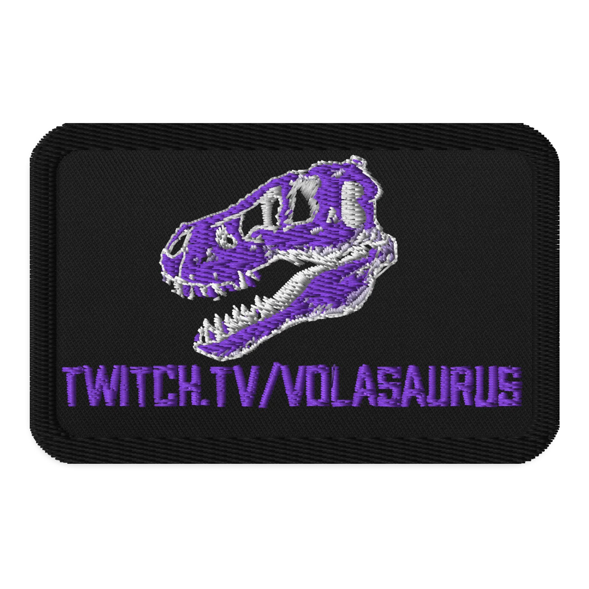 Volasaurus Patch (Black) product image (1)
