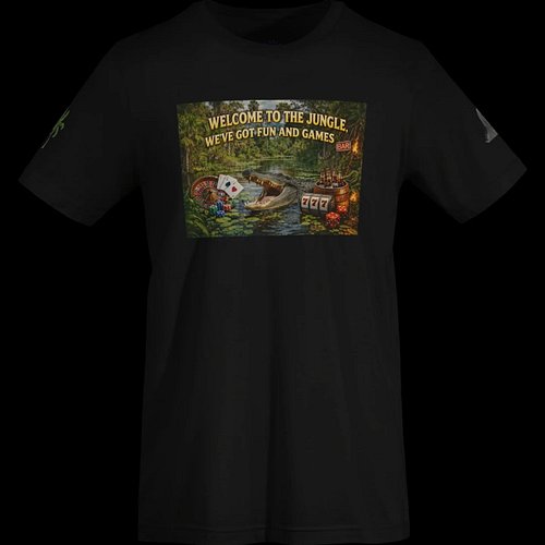Welcome to The Jungle Weve Got Fun and Games. 
https://backstagegear-co-shop.fourthwall.com