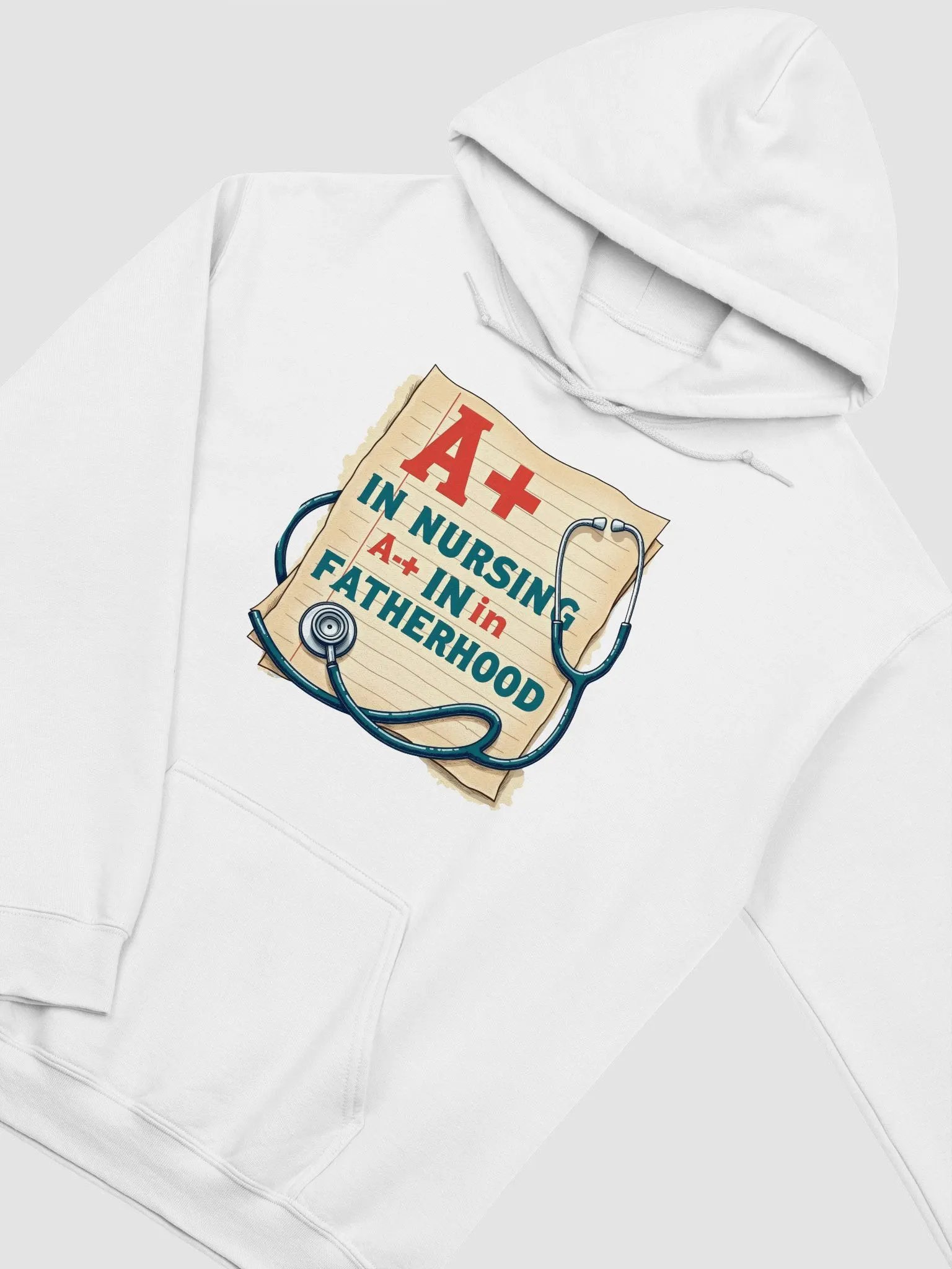 A+ in Nursing, A+ in Fatherhood Hoodie product image (6)