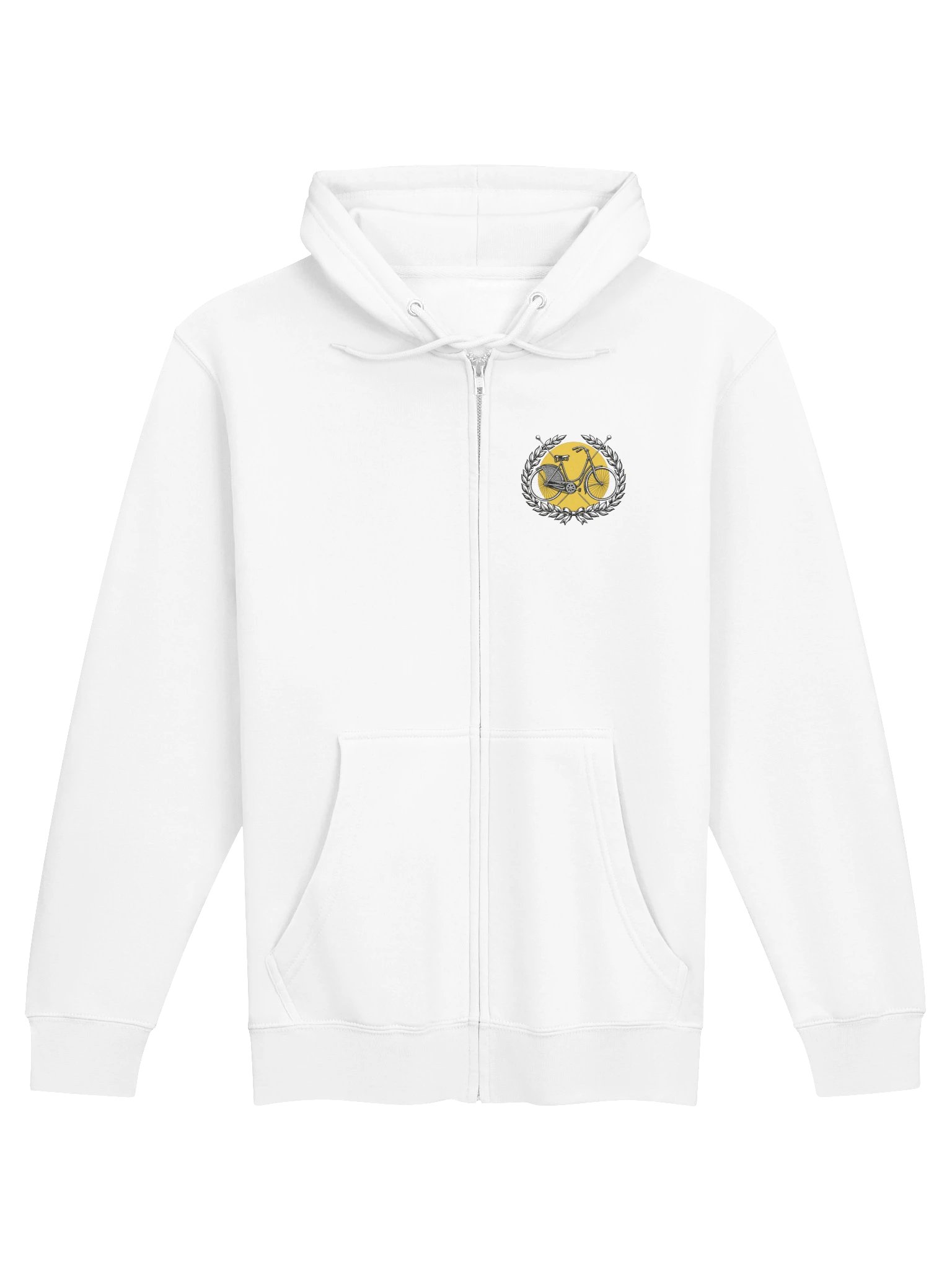 Bicycle Face Social Club Zip Hoodie (light colours) product image (2)