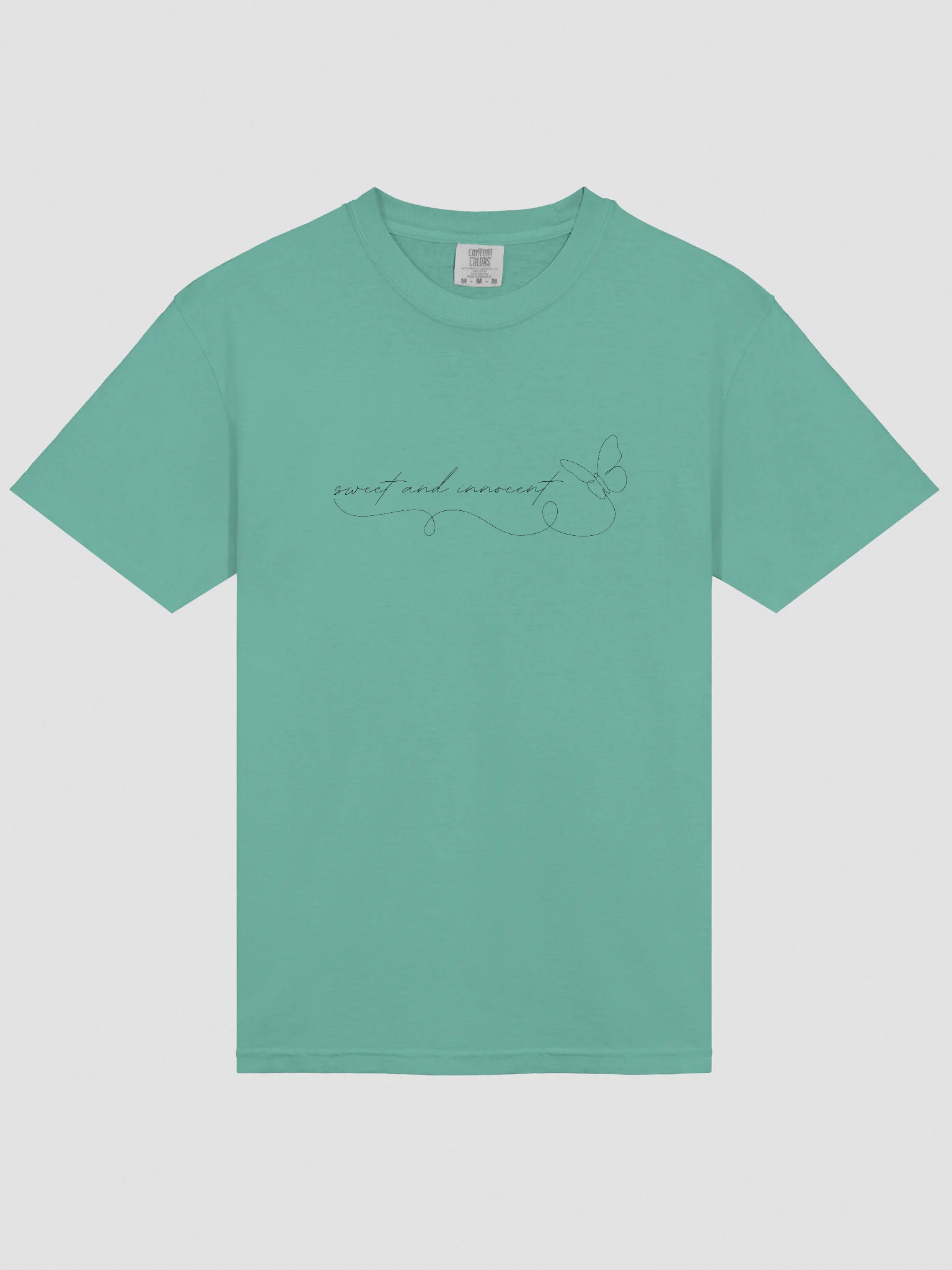 Sweet and innocent unisex t-shirt, black product image (3)