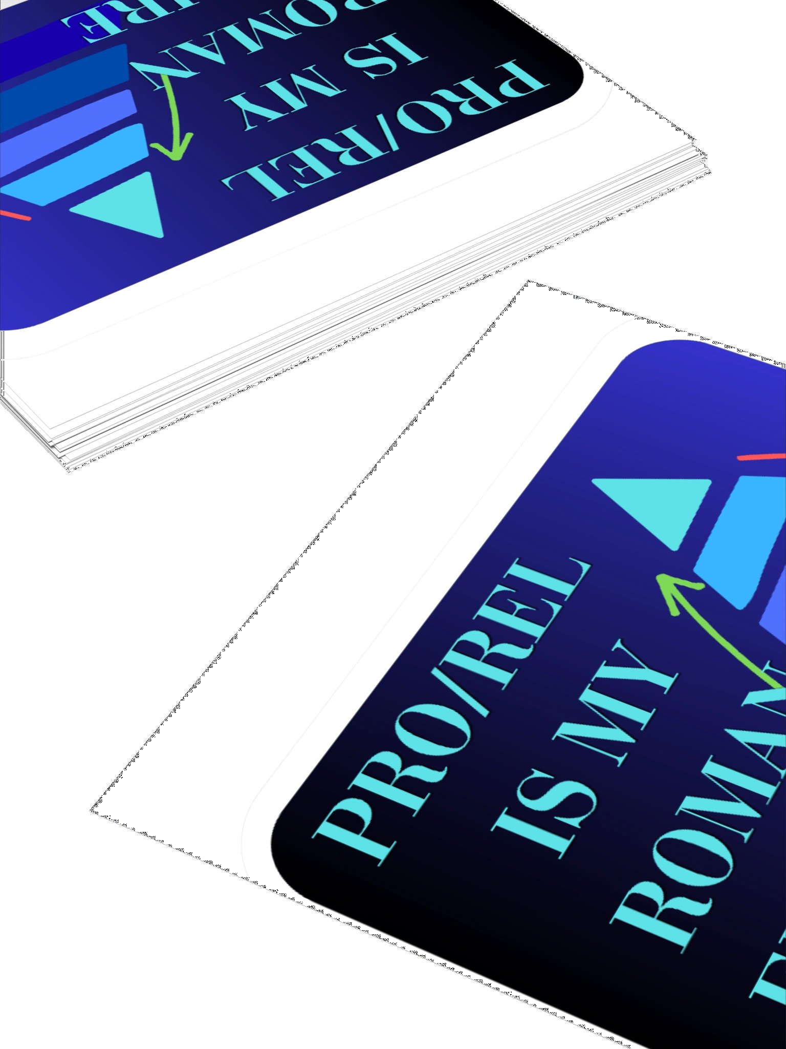 Pro/Rel is my Roman Empire - Blue Sticker product image (4)
