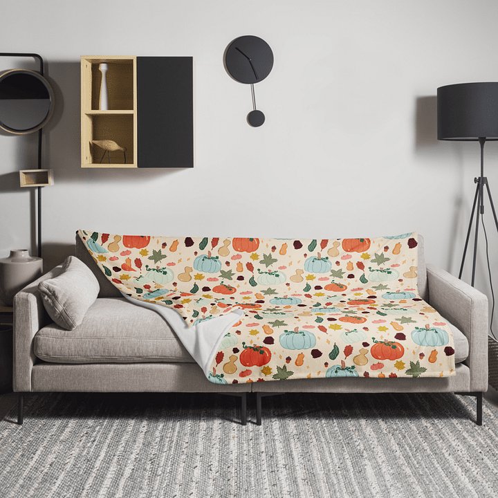 Everything Autumn Throw Blanket product image (2)