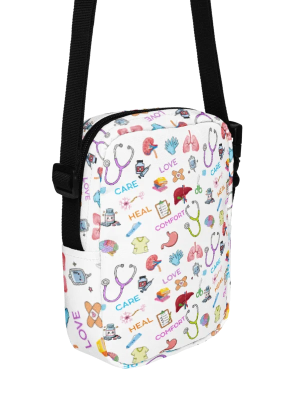Nursing Student Crossbody Bag | Nursing Clinical Bag | Medical-Themed Nurse Bag by Nurse Sarah® product image (6)