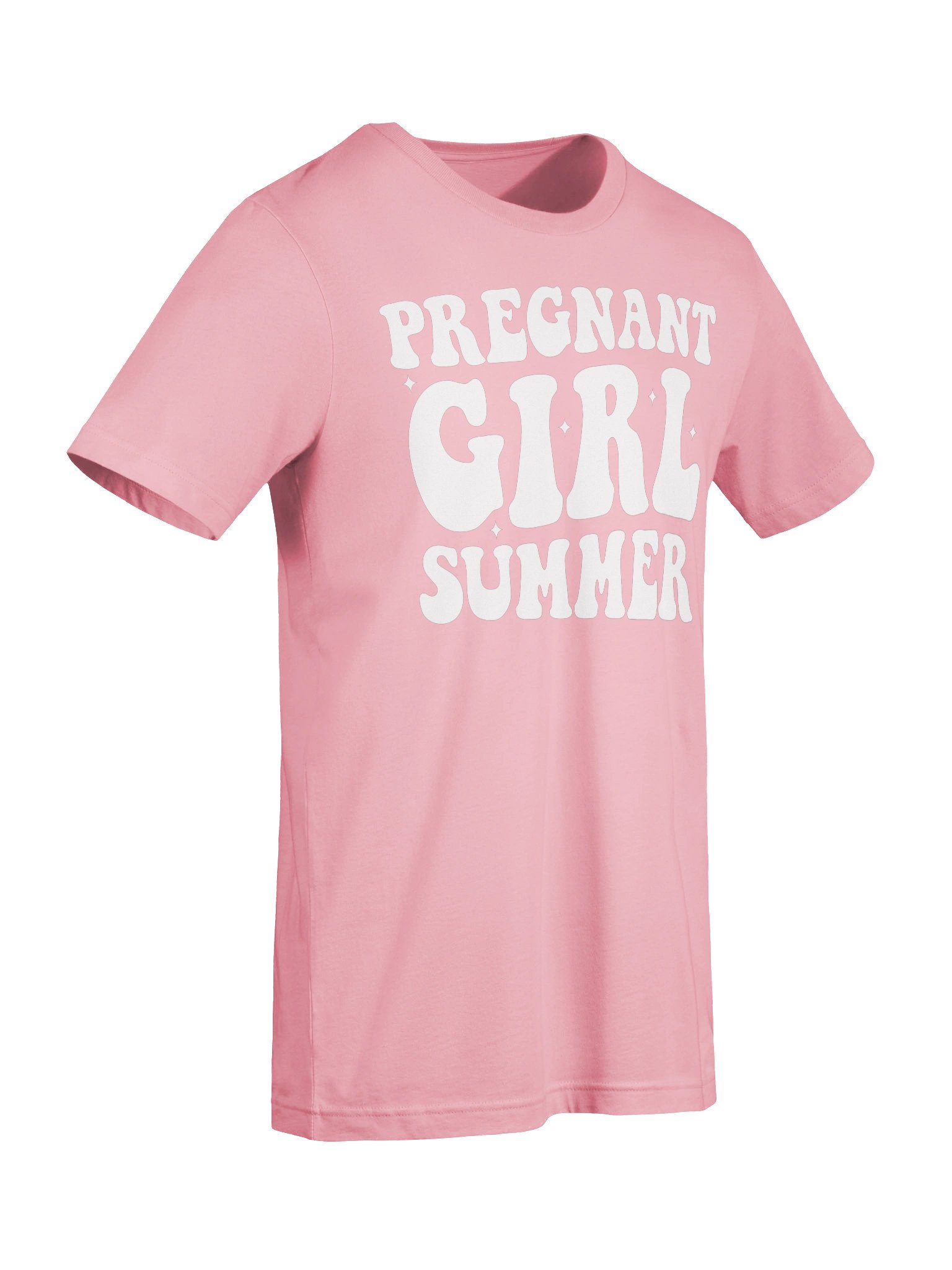 Funny Pregnancy Reveal Pregnant Girl Summer Baby Shower T-shirt product image (48)