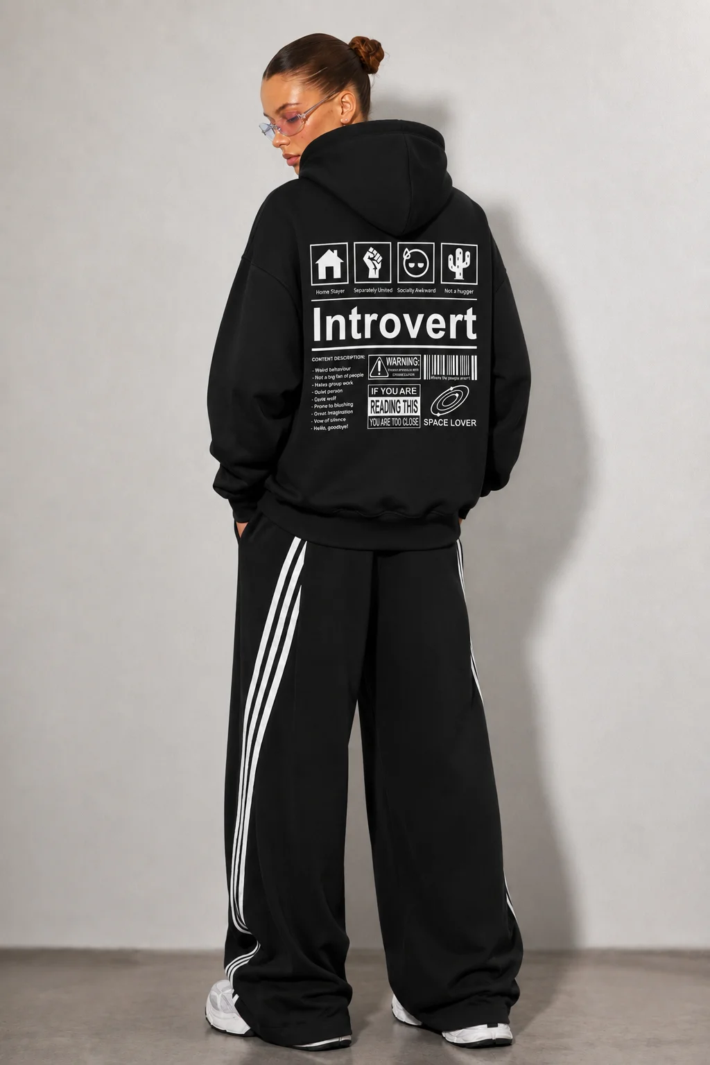 Introvert | Neon Mind Hoodie product image (4)