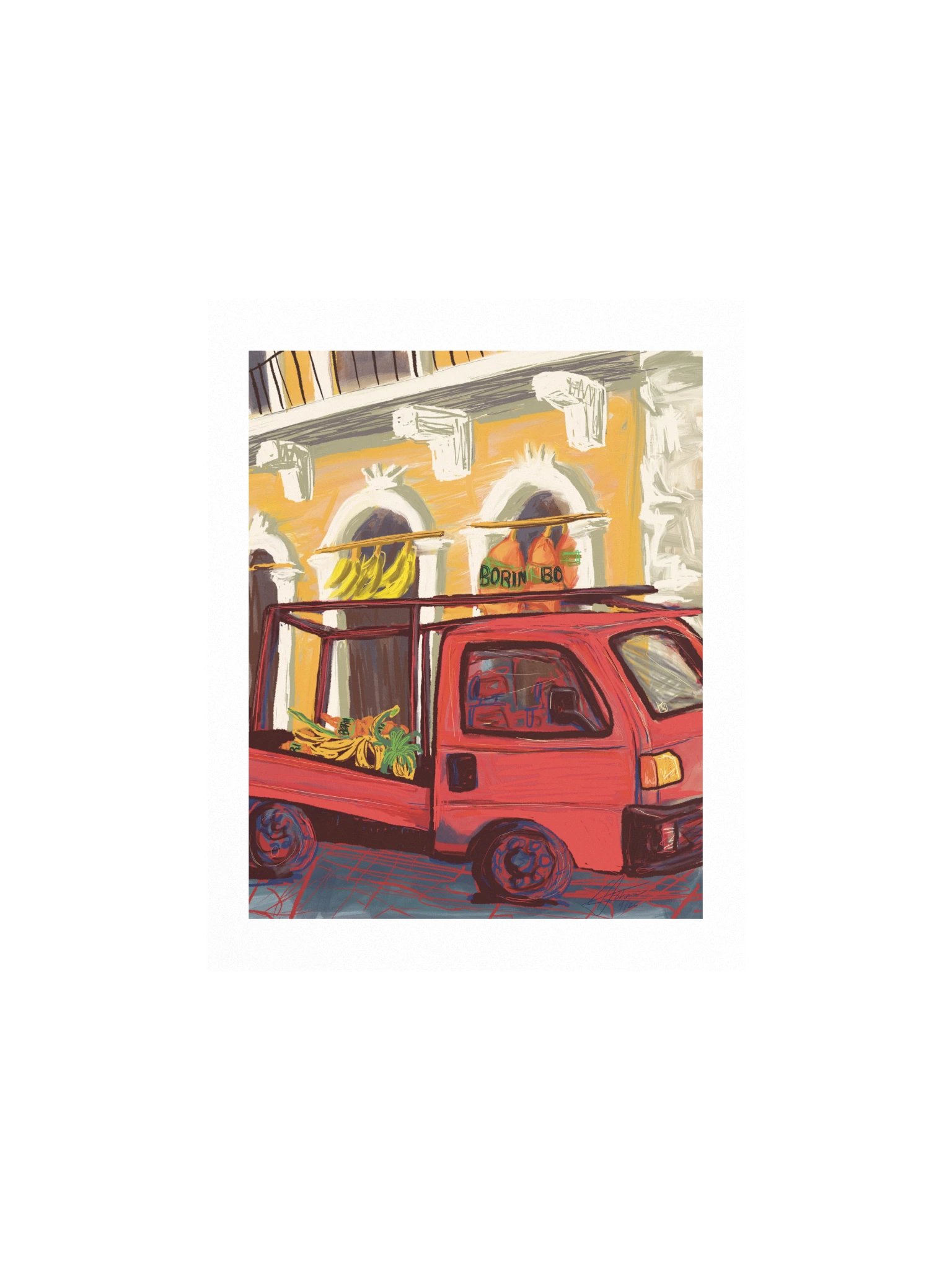 Sin fruta no hay vida — Art Print product image (1)
