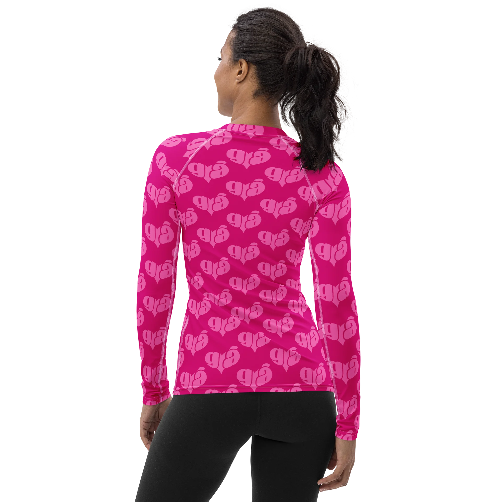 Grá Meaning Love 🩷 Ladies Sea Swimming Rash Guard product image (4)