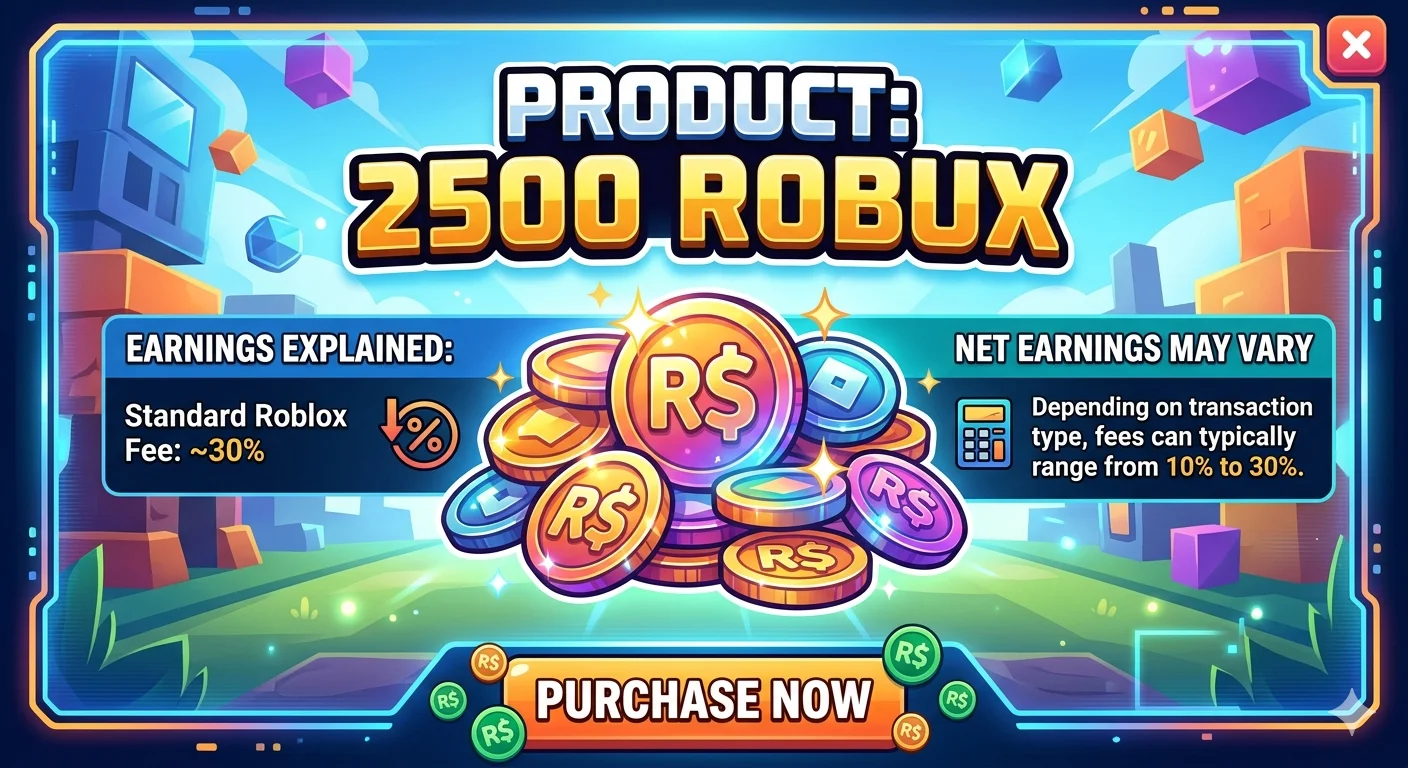 2500 Robux product image (1)
