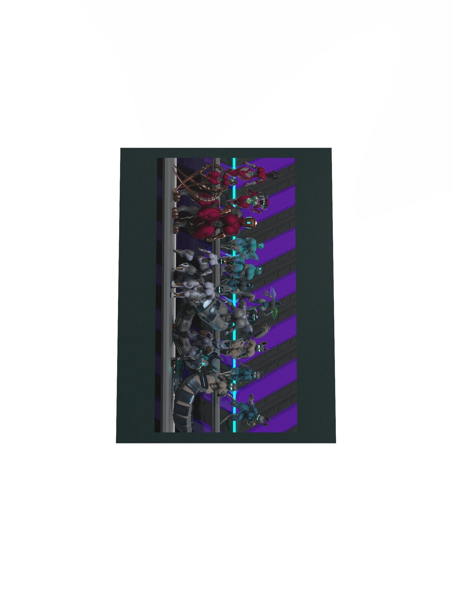 TOMBOT ROSTER POSTER product image (14)