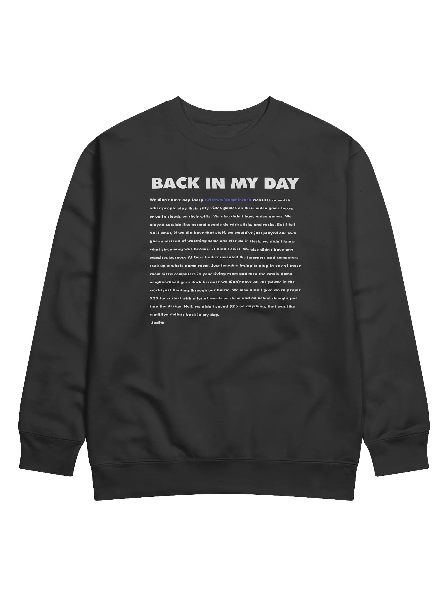 Back In My Day Sweatshirt product image (5)