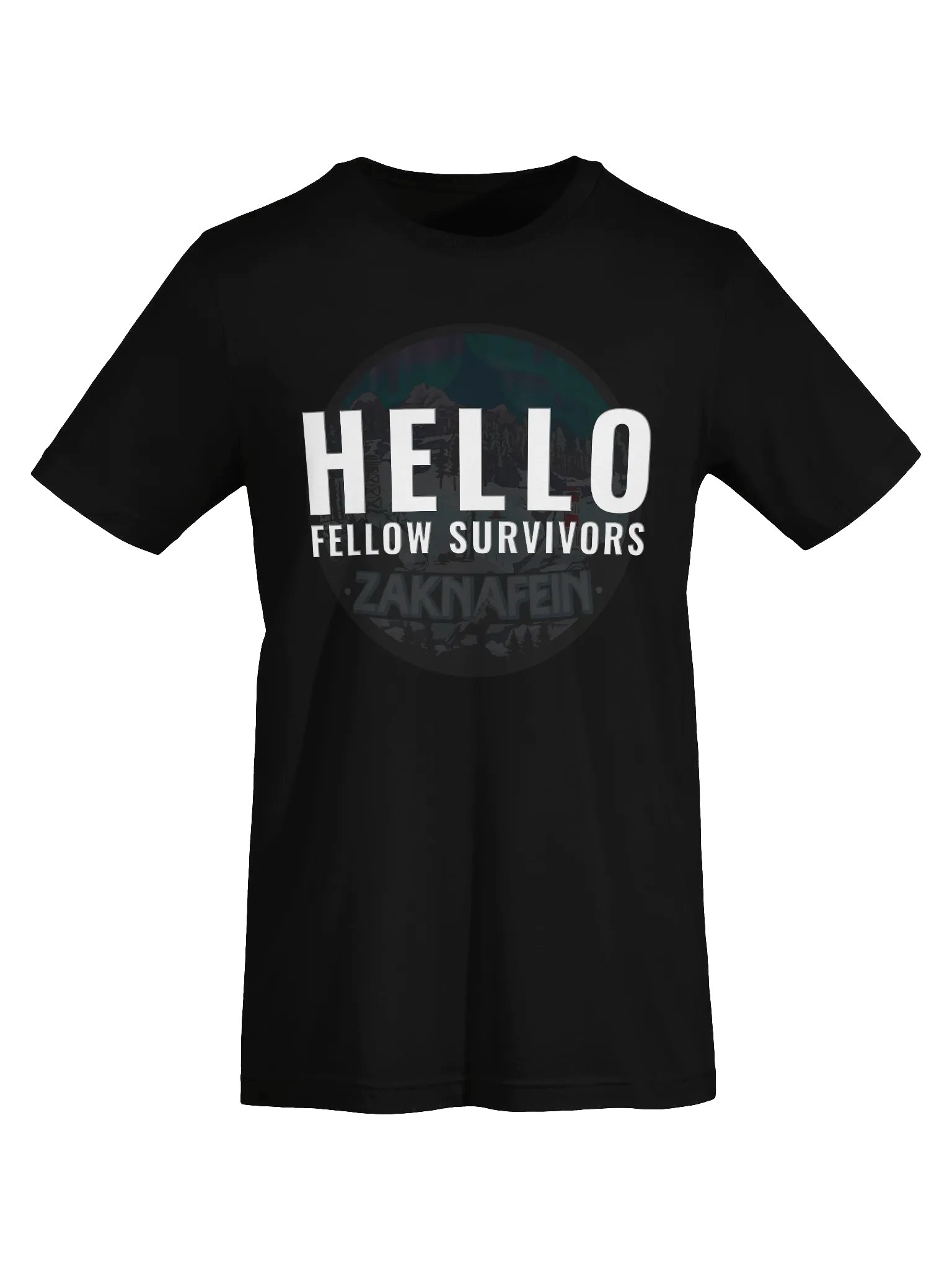 Hello Fellow Survivors - Zaknafein logo Tee Shirt product image (3)