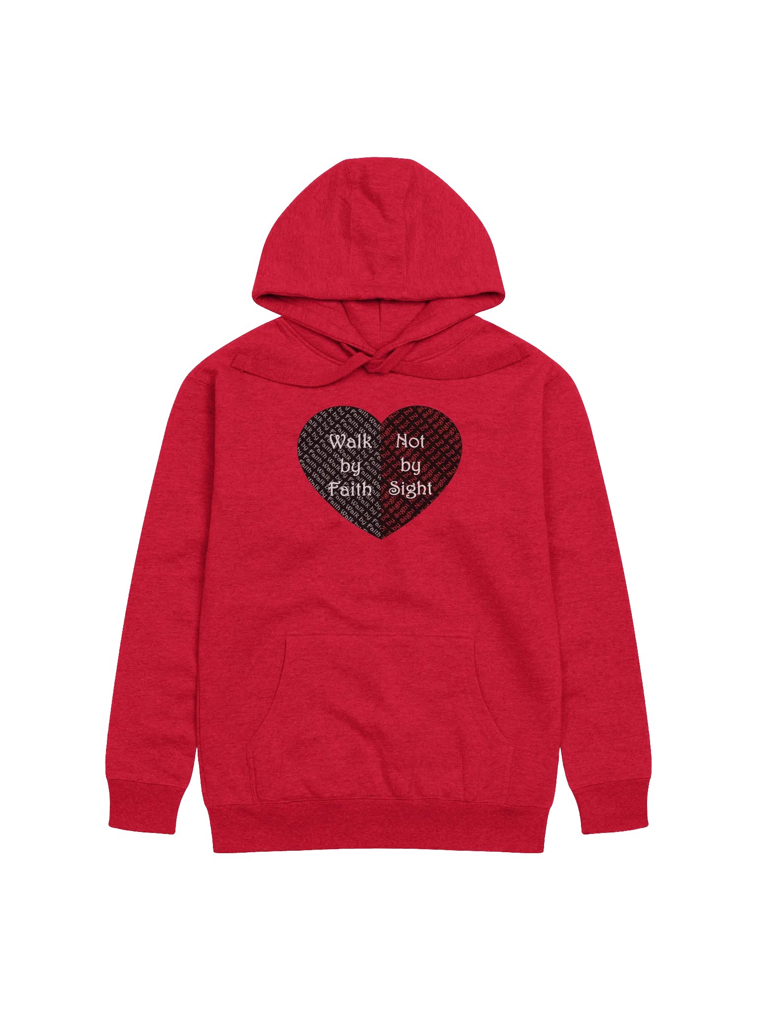Faith and Sight Heart Cotton Heritage Premium Hoodie product image (1)