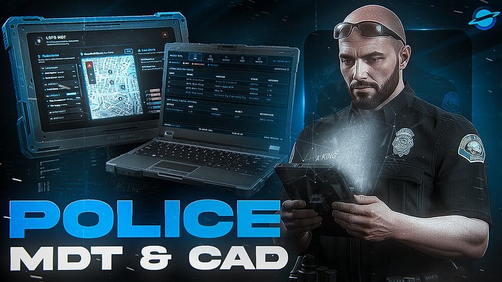 Ultimate FiveM MDT & CAD System | Best Police fivem Script (ESX/QBCore/QBox) product image (1)