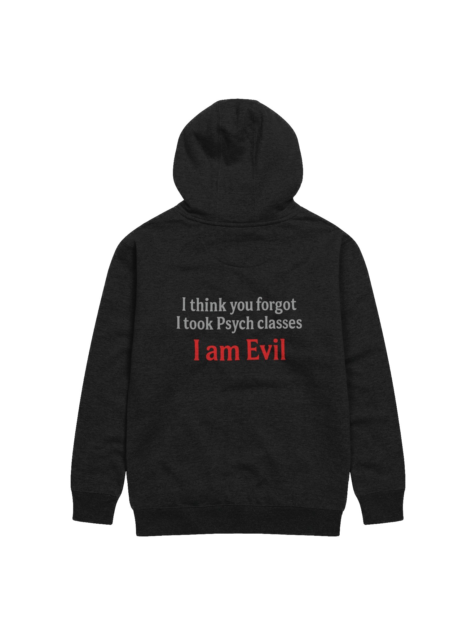 Psych Student Hoodie ( Text back ) product image (2)