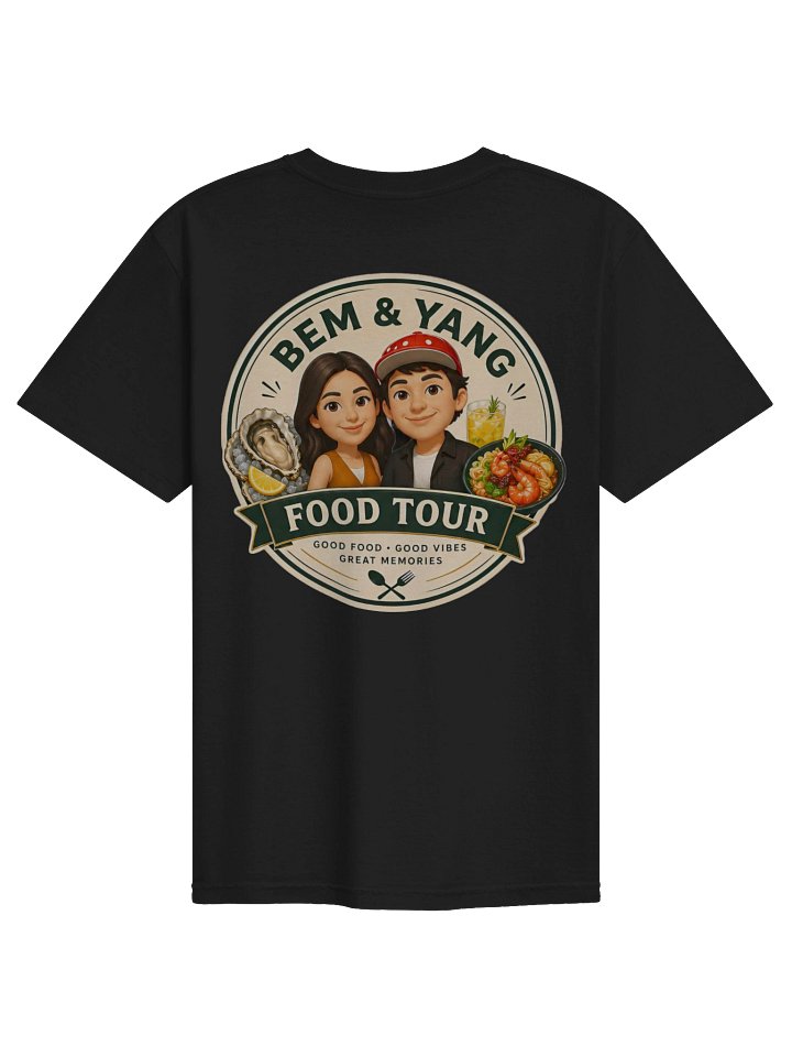 Bem and Yang Printed Heavyshirt (BLACK) product image (2)