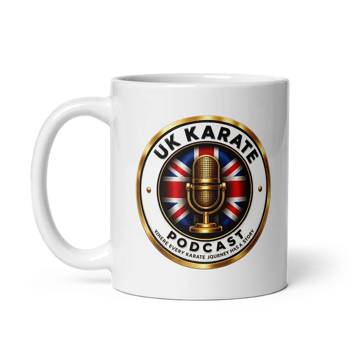 Vintage Logo Ceramic Mug – UK Karate Podcast product image (2)