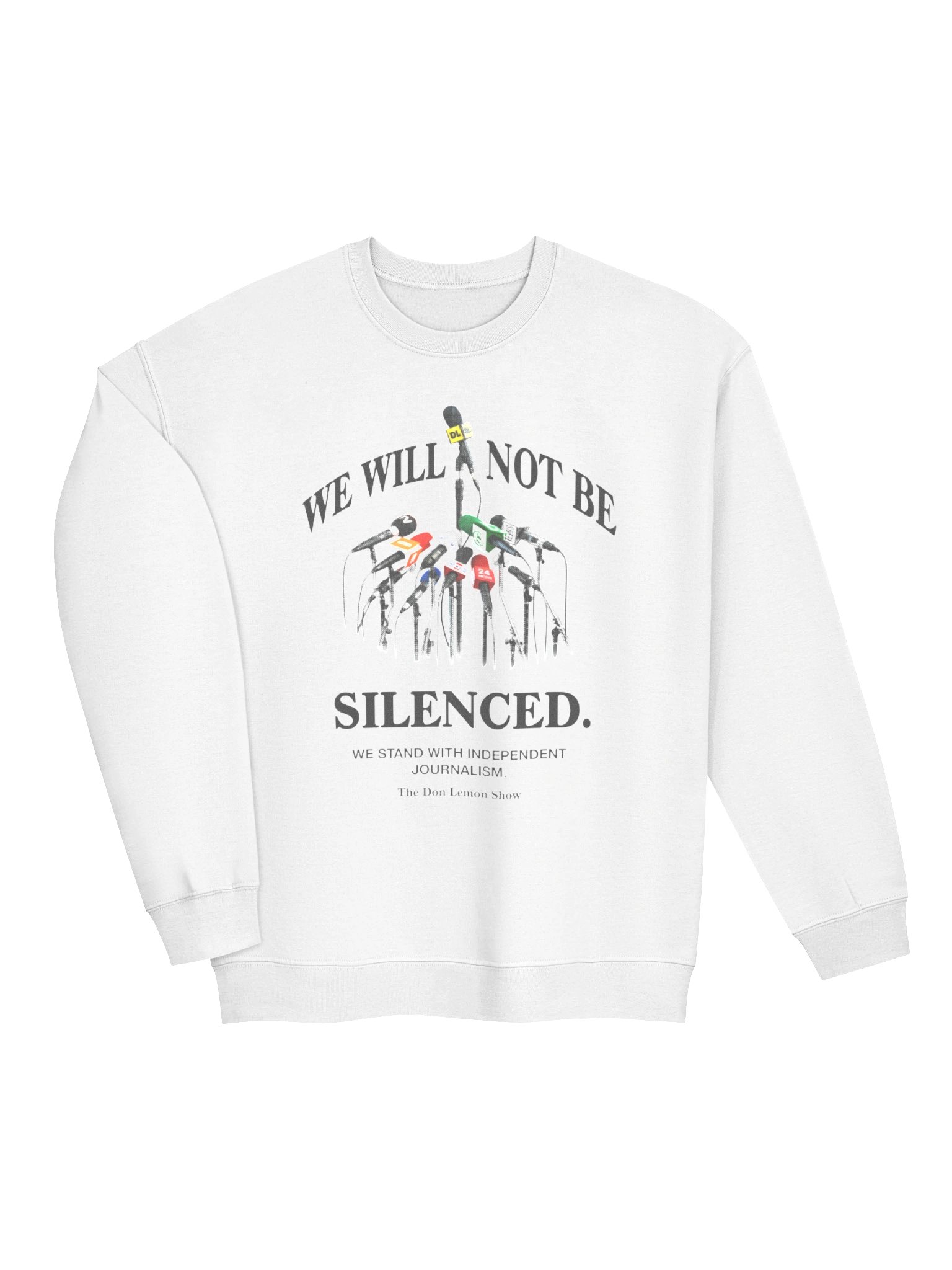 We Will Not Be Silenced Crewneck Sweatshirt product image (2)