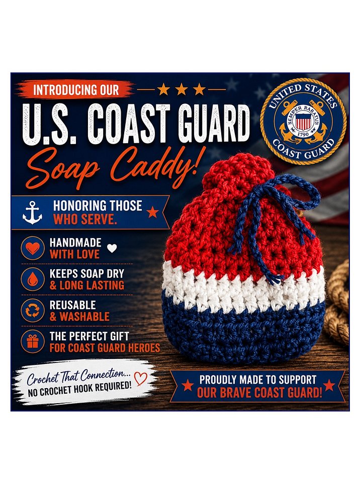 United States Coast Guard Soap Caddy product image (1)
