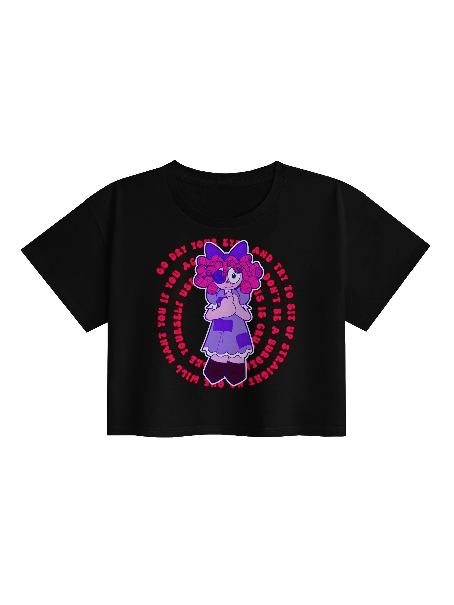 Mom Friend Crop Tee product image (1)