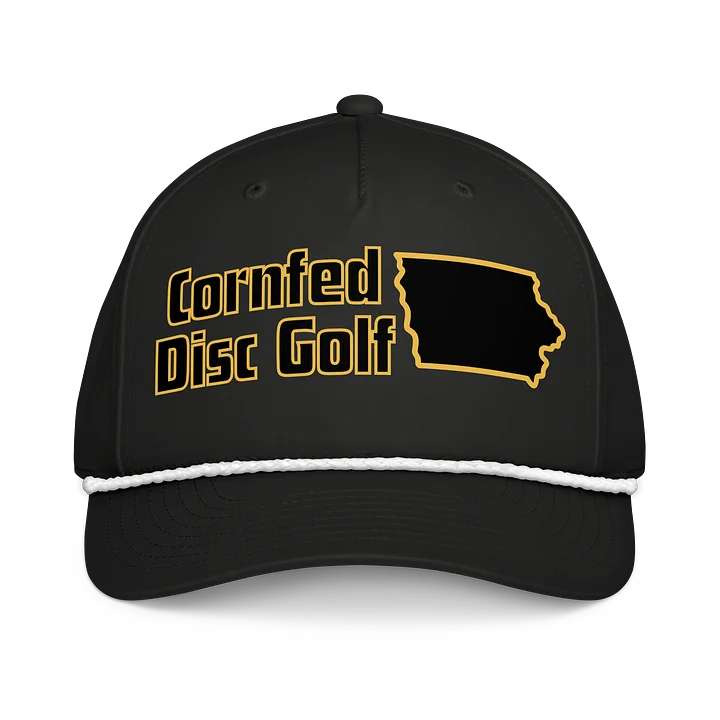 Cornfed Disc Golf Rope Hat Iowa product image (1)