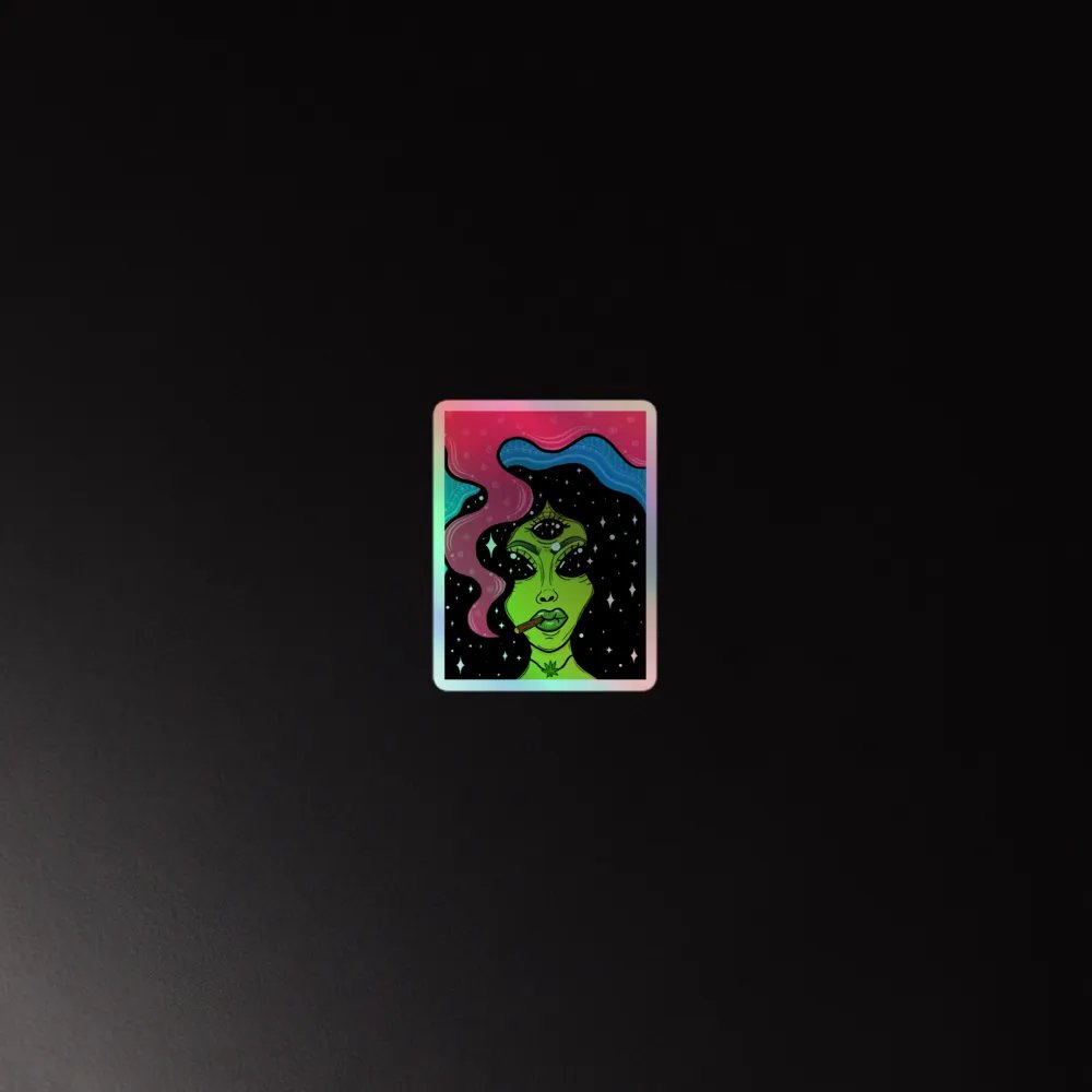 Alien Lady Sticker product image (4)