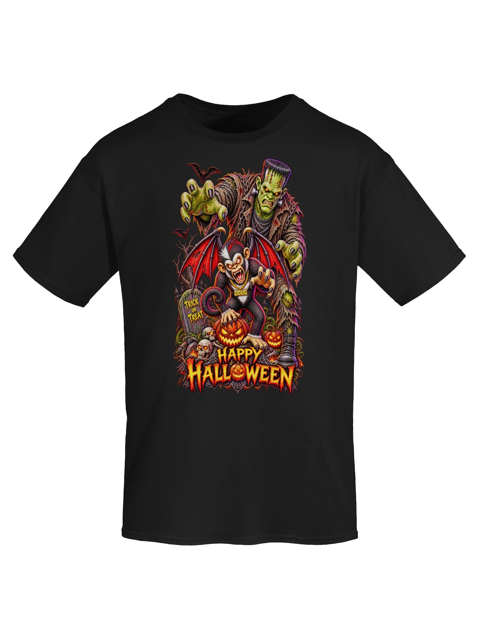 Frankenstein Doug Gildan Heavyweight T-Shirt product image (55)