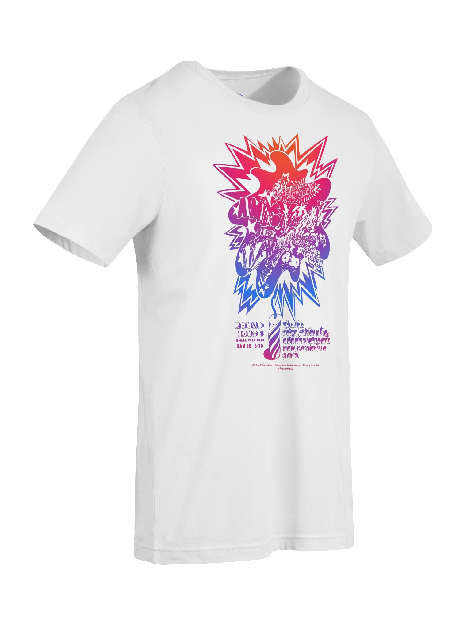 Million Volt Light & Sound Rave (Unit Delta Plus/EMS) Vintage Rave T-Shirt product image (6)