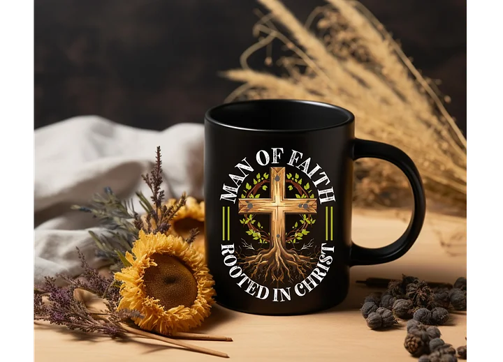 Man of Faith: Rooted in Christ Mug product image (1)