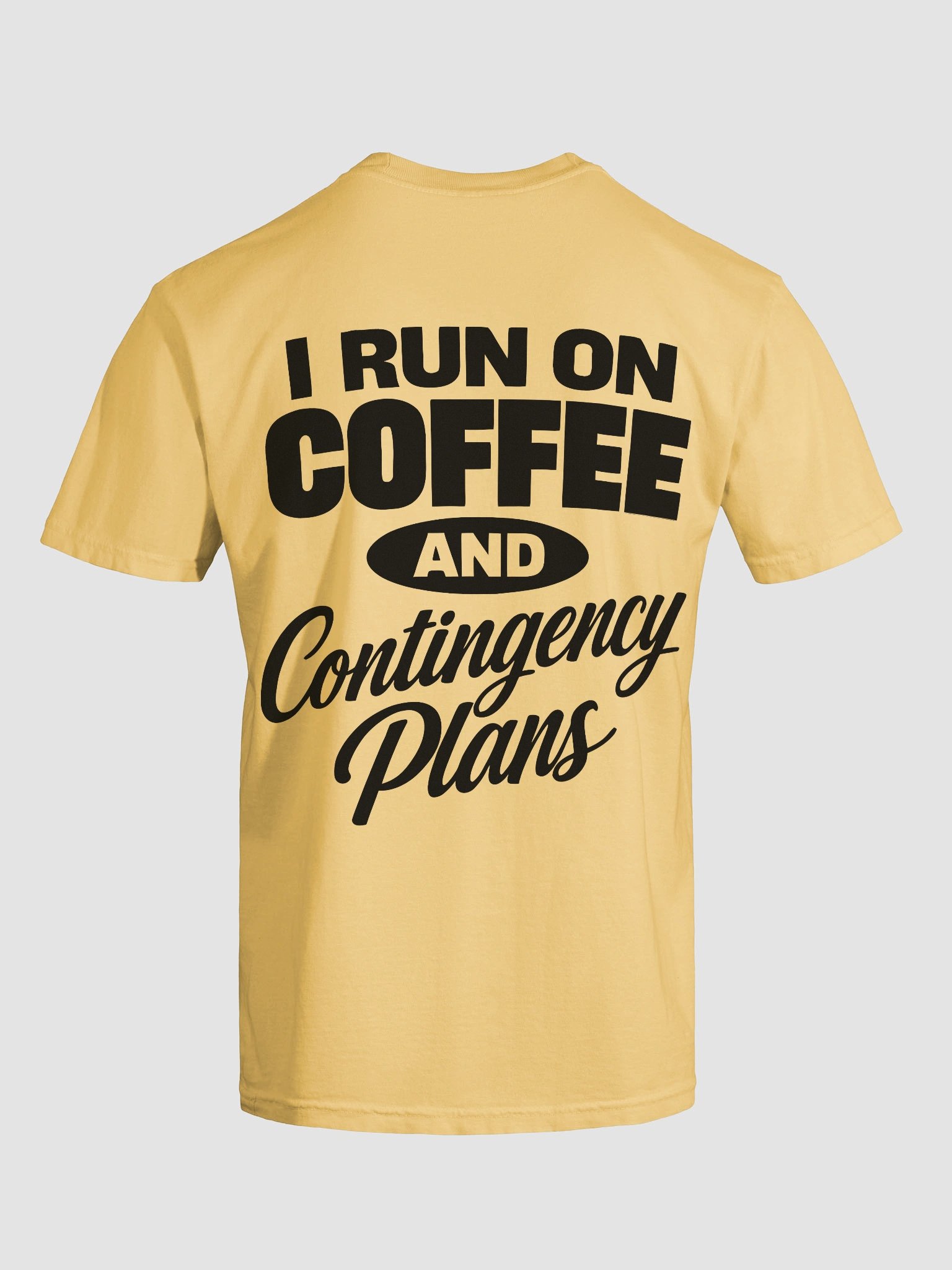 Team T-Shirt - Coffee (Yellow) product image (9)