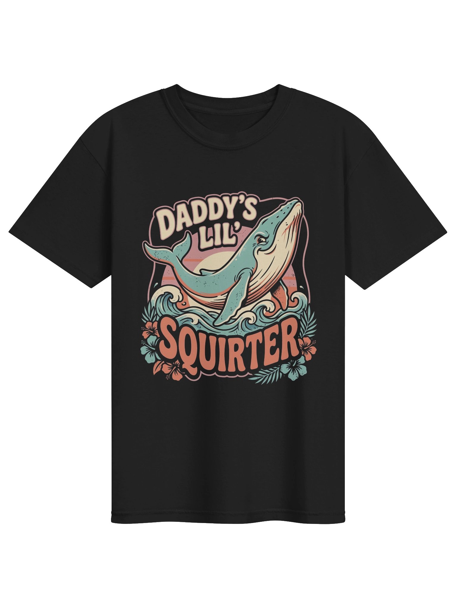 Daddy's Lil Sourcer Whale Ocean Vintage Summer Design product image (1)