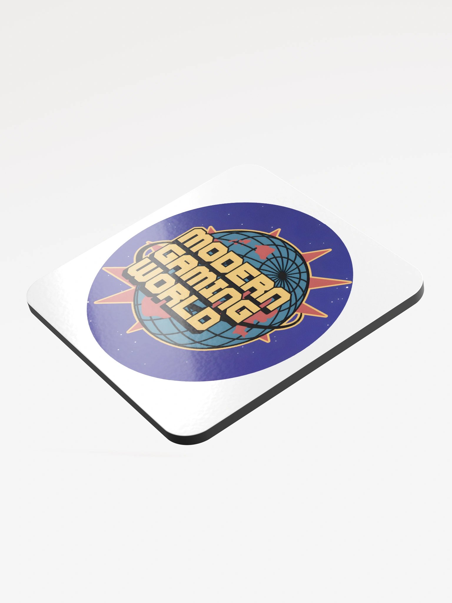 ModernGamingWorld Glossed Cork Coaster product image (3)