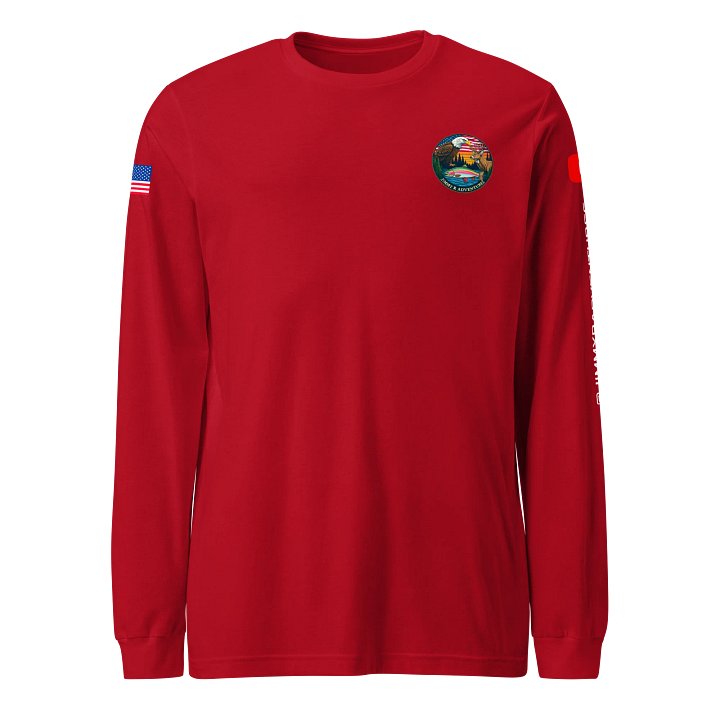 LONG SLEEVED SHIRT RED product image (1)