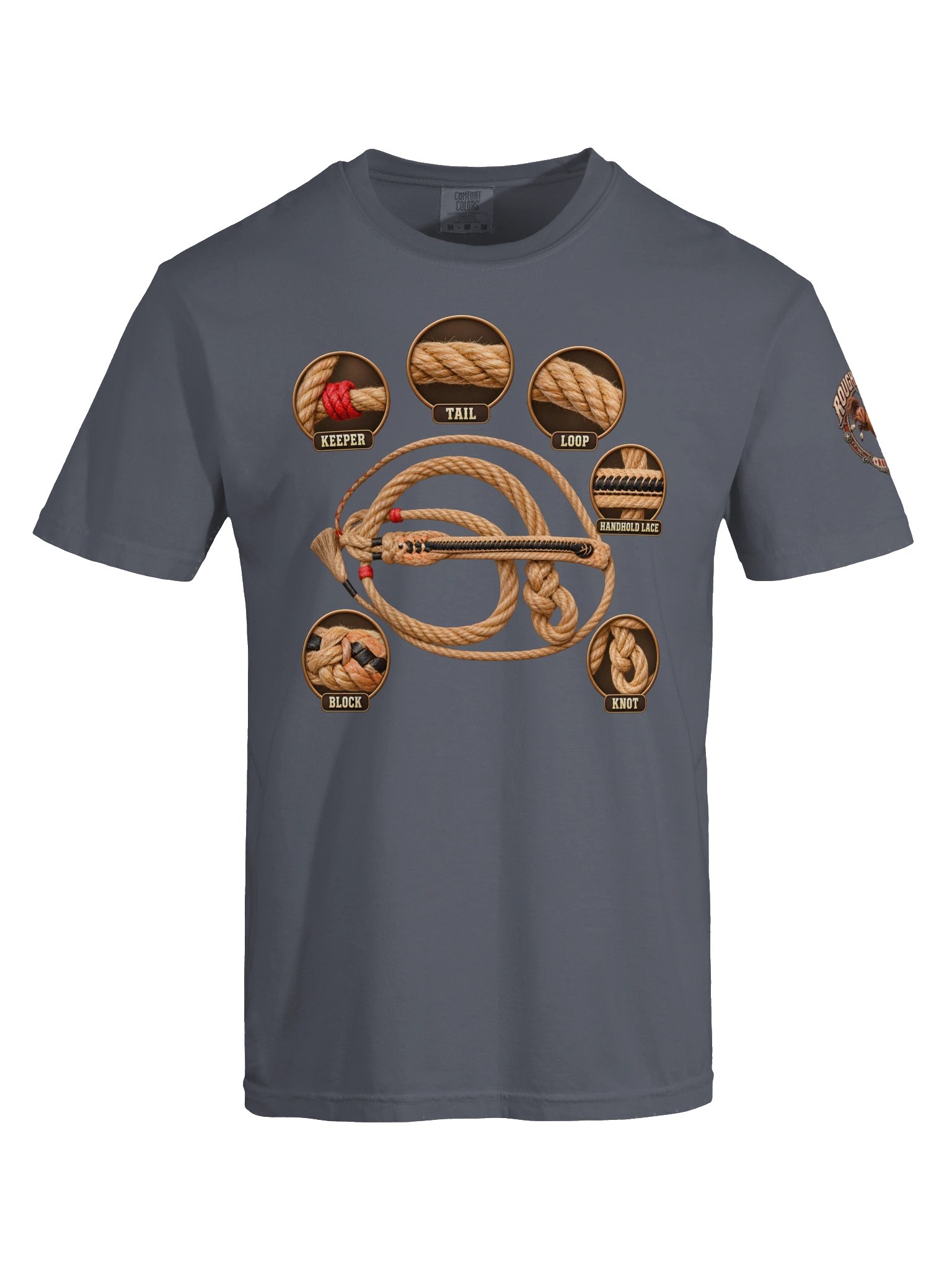 Bull Rope Anatomy Rodeo T-Shirt | ROUGHSTOCK RODEO™ product image (101)