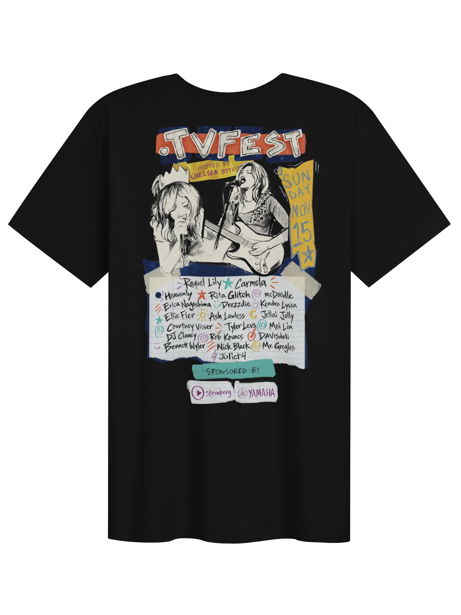 .tvFest 2026 Official T-Shirt product image (2)