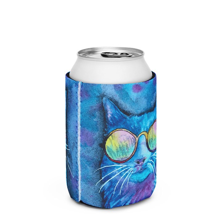 Willa the Wonder Cat — Custom Can Cooler product image (3)