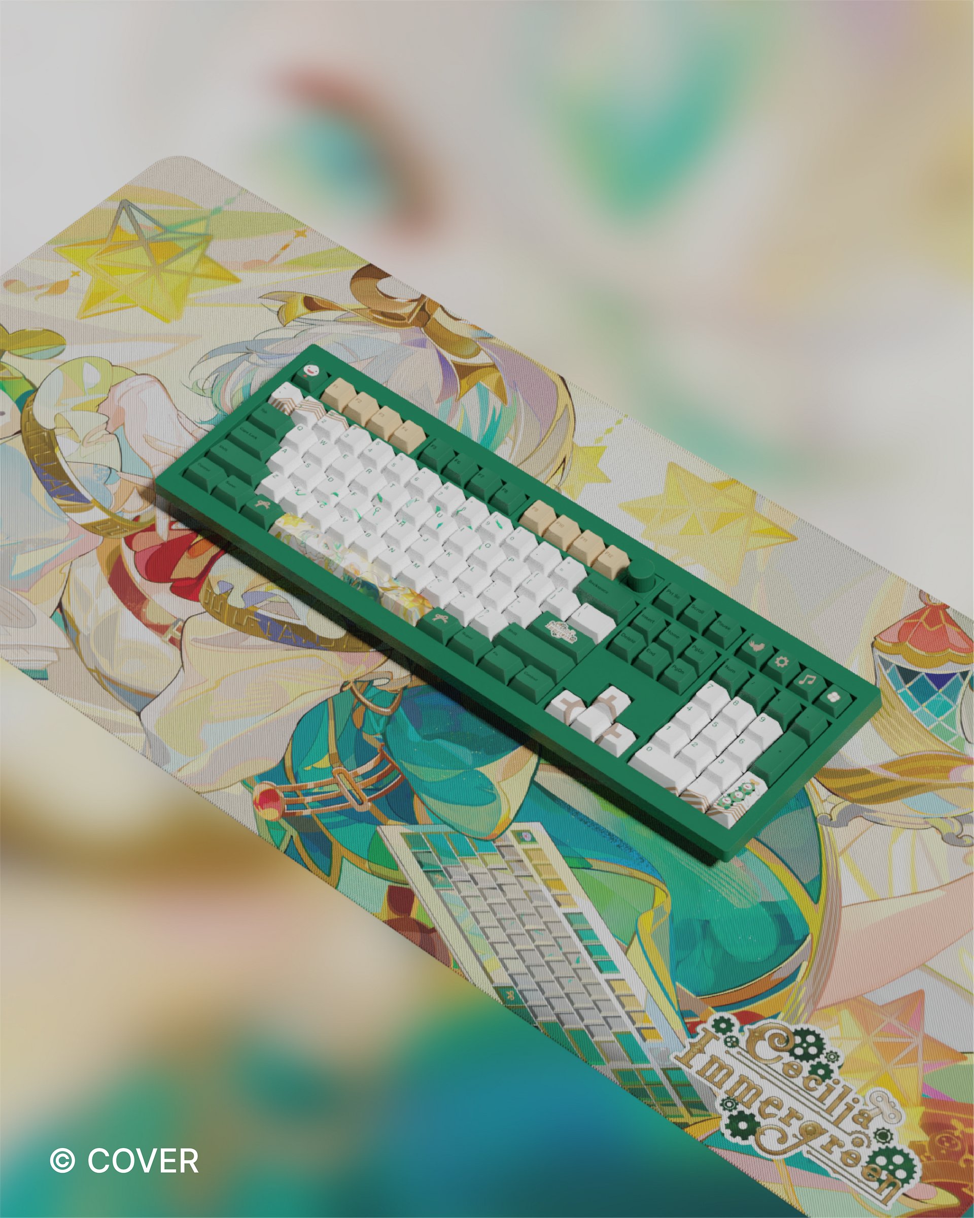 [PRE-ORDER] Cecilia Immergreen Keycap Set product image (5)