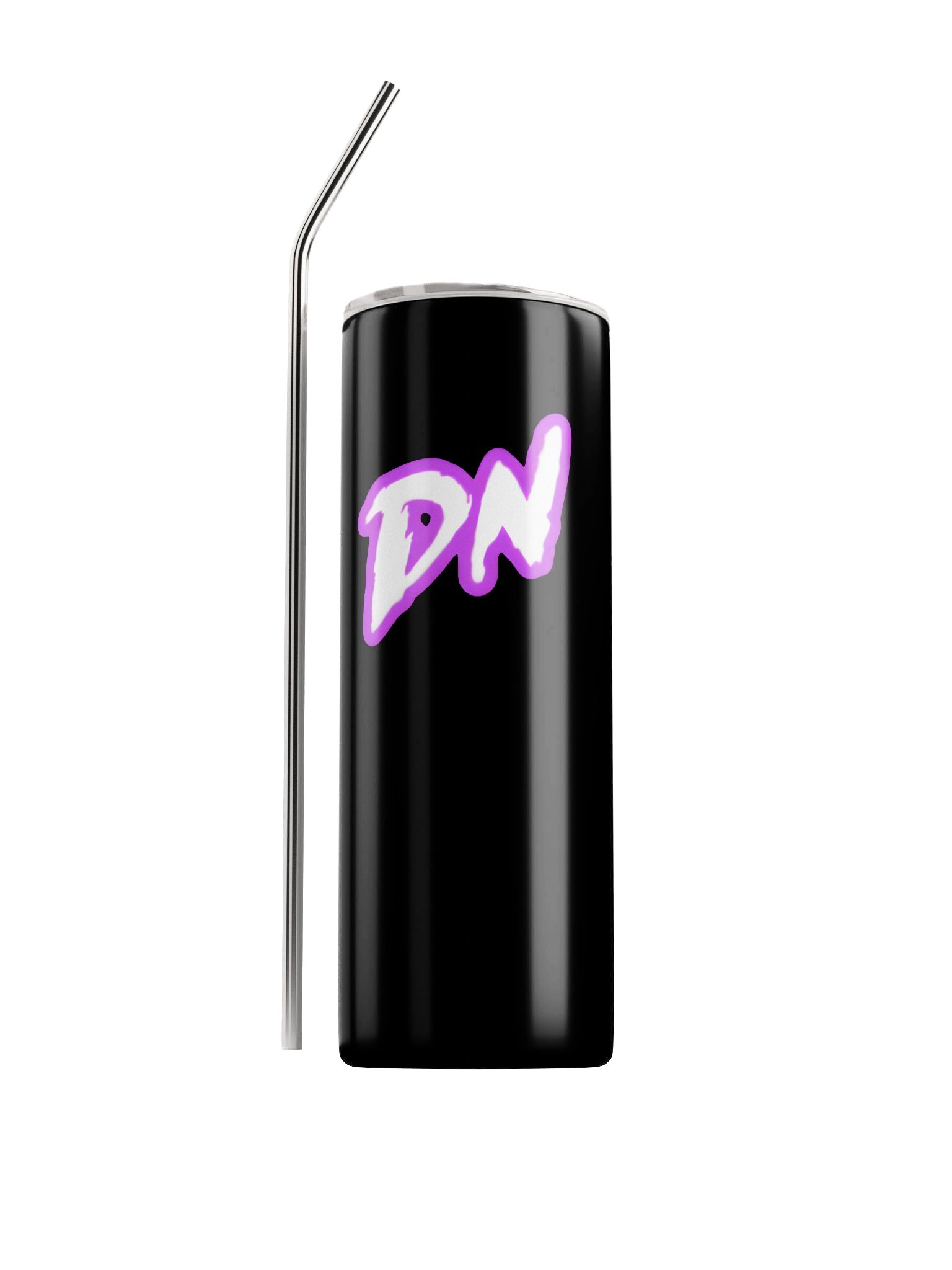 Black DN Graphic Stainless Steel Tumbler product image (1)
