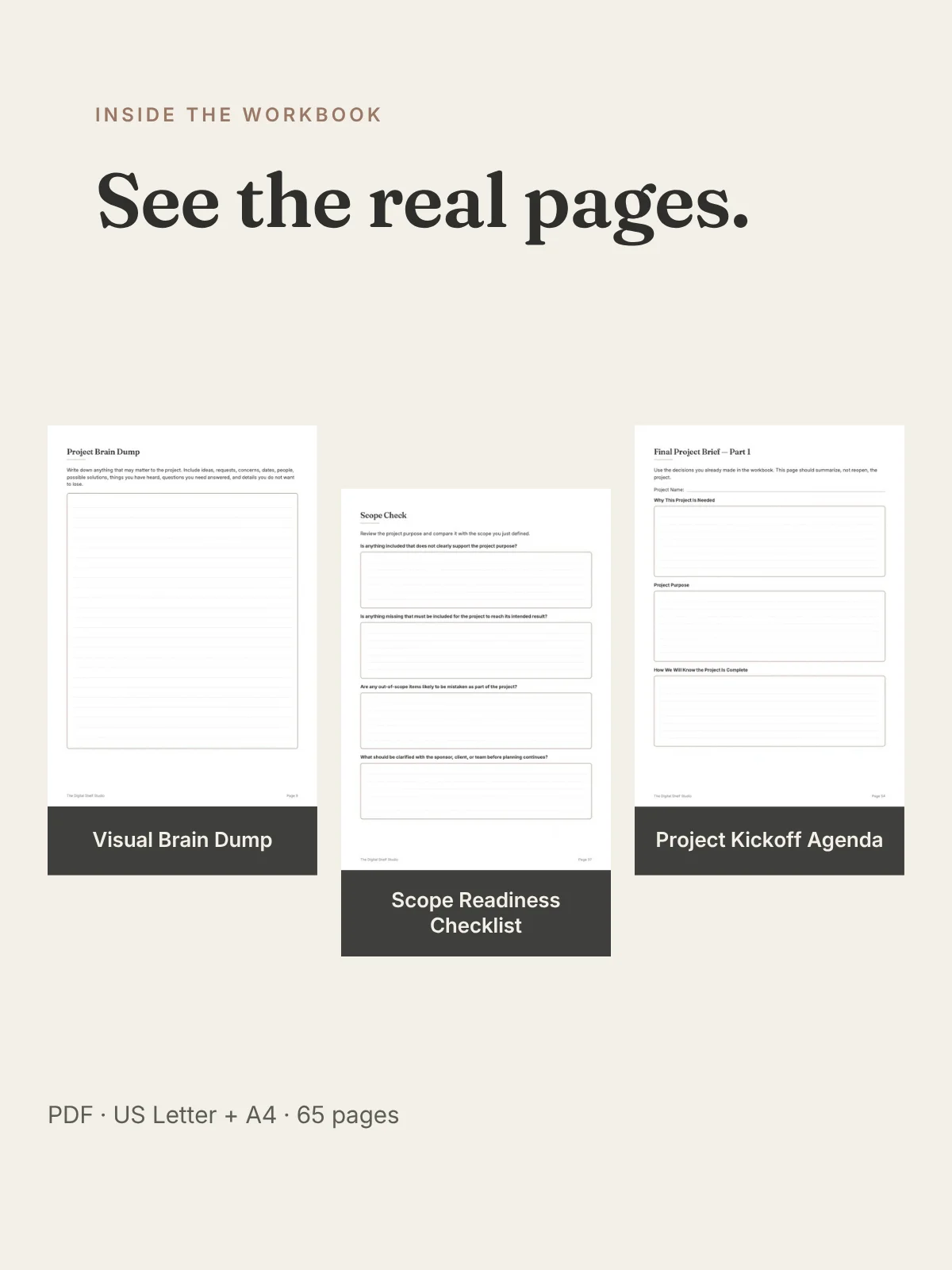 Project Kickoff Workbook product image (6)